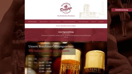 DAMPFE ? Das Borbecker Brauhaus Unique GmbH