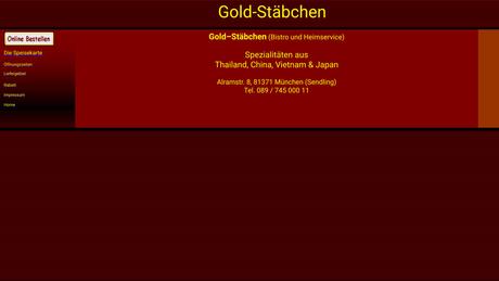 Gold-Stäbchen